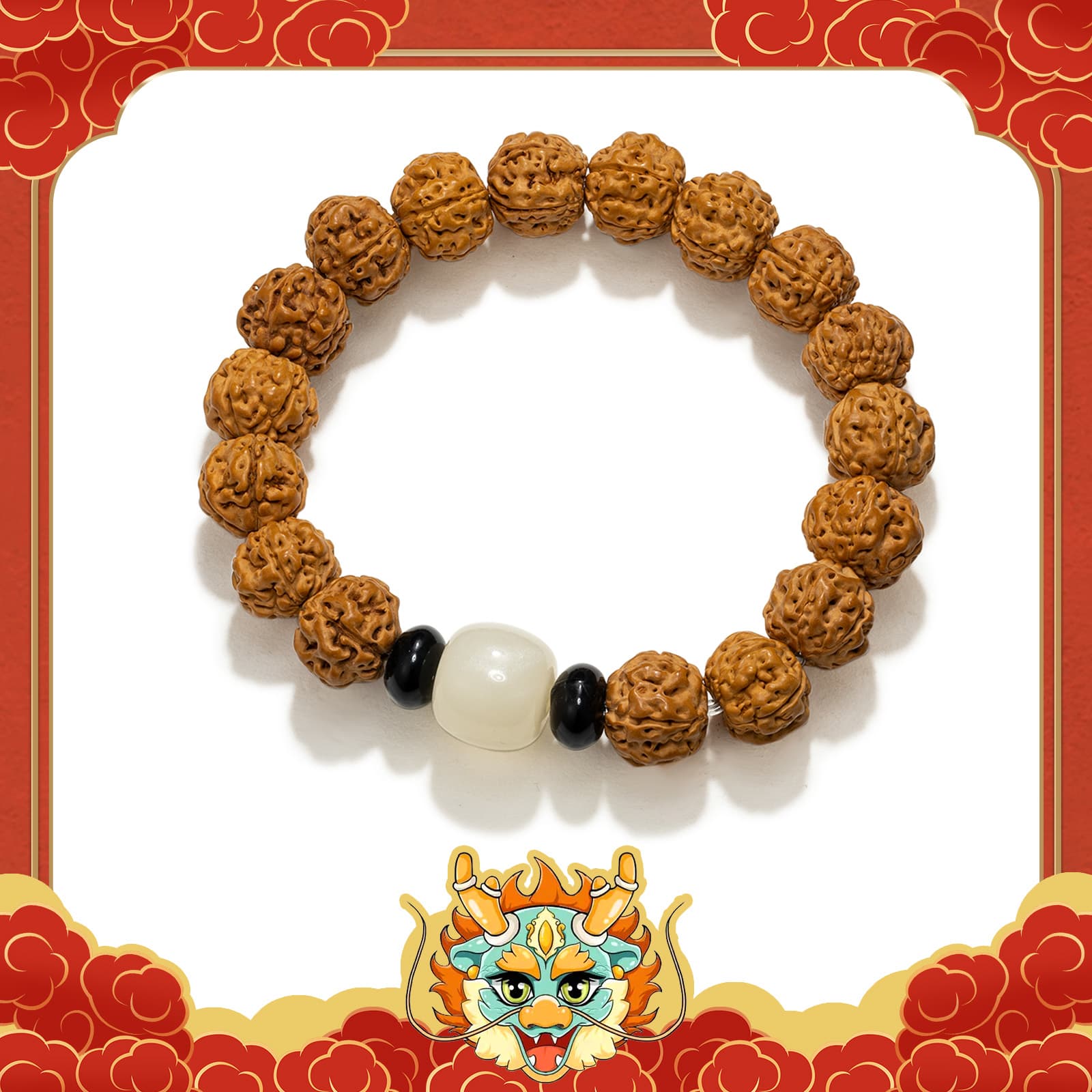 Браслеты Jodie&Kevin King Kong Bodhi Seeds унисекс