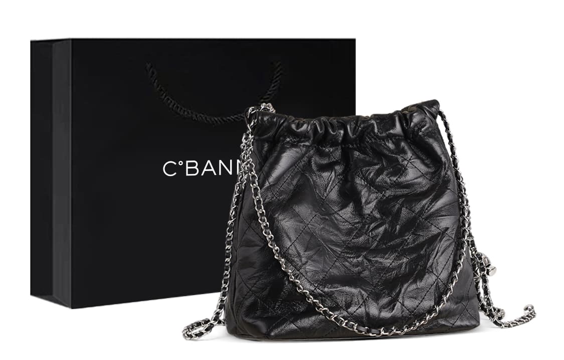 C°BANNER Сумки-мешки из коровьей кожи Сумка через плечо, сумка через плечо Женская черная