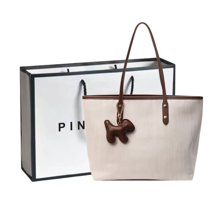 PINK·LAND Большая сумка для невесты из искусственной кожи, сумка через плечо Женская: Красный Черный/Хаки/Кофейный