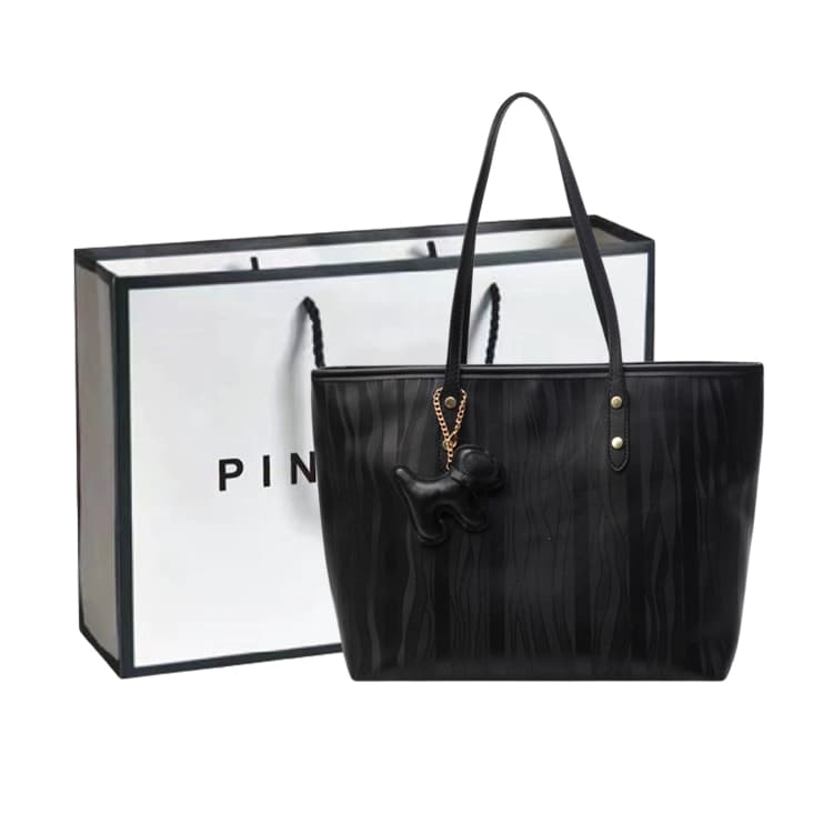 PINK·LAND Большая сумка для невесты из искусственной кожи, сумка через плечо Женская: Красный Черный/Хаки/Кофейный