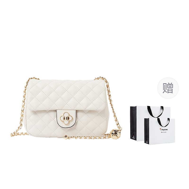 TUCANO Сумка через плечо из искусственной кожи в стиле пэчворк, средний размер, женская, Хепберн, черный/бежевый