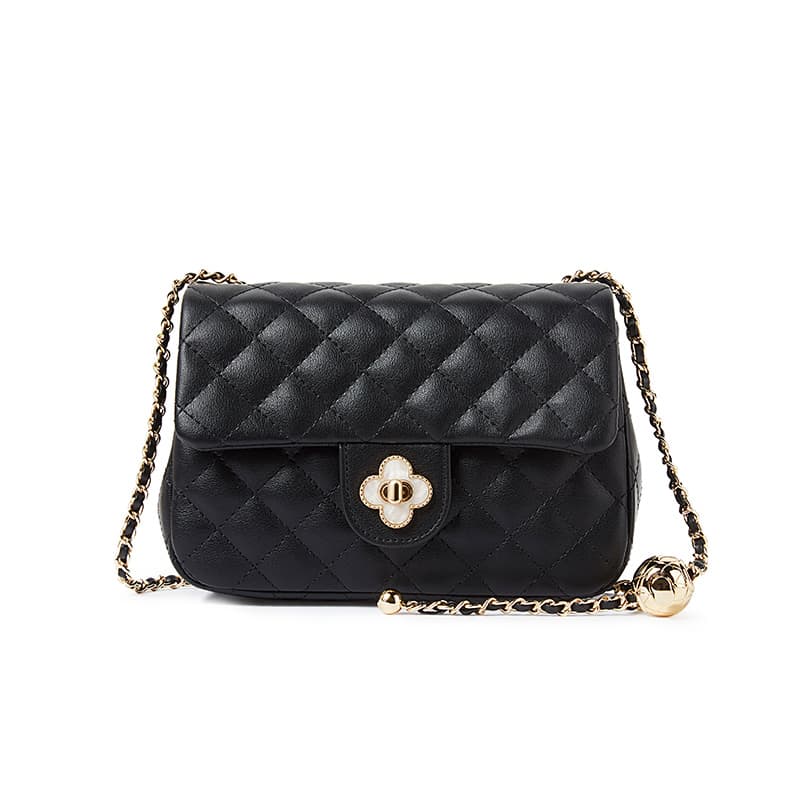 TUCANO Сумка через плечо из искусственной кожи в стиле пэчворк, средний размер, женская, Хепберн, черный/бежевый