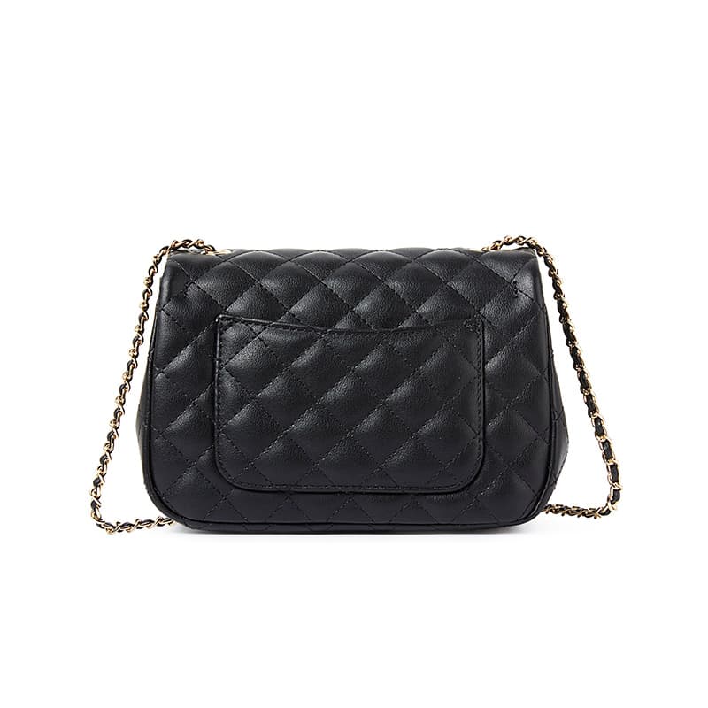 TUCANO Сумка через плечо из искусственной кожи в стиле пэчворк, средний размер, женская, Хепберн, черный/бежевый