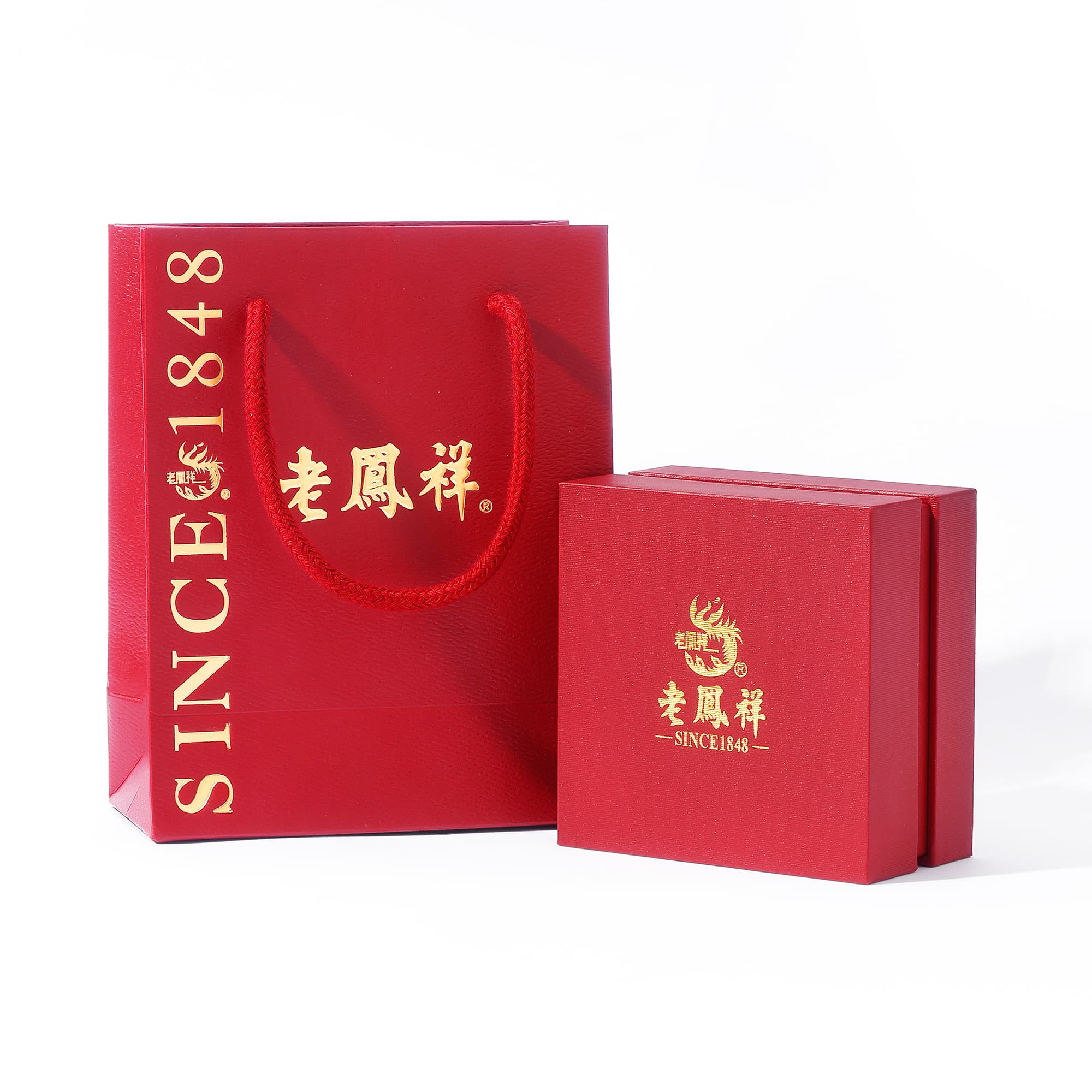 Lao Feng Xiang S990 Silver Necklaces Unisex