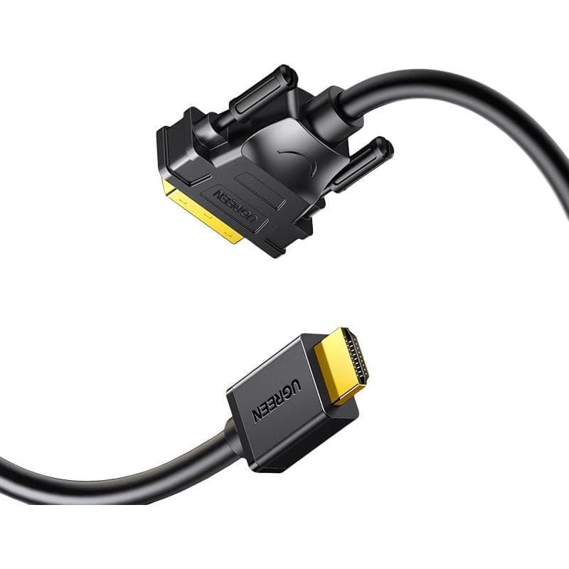 UGREEN HDMI-DVI адаптер для ноутбука, внешние компьютерные мониторы, экран HD-порта, адаптер, кабели VGA UGREEN