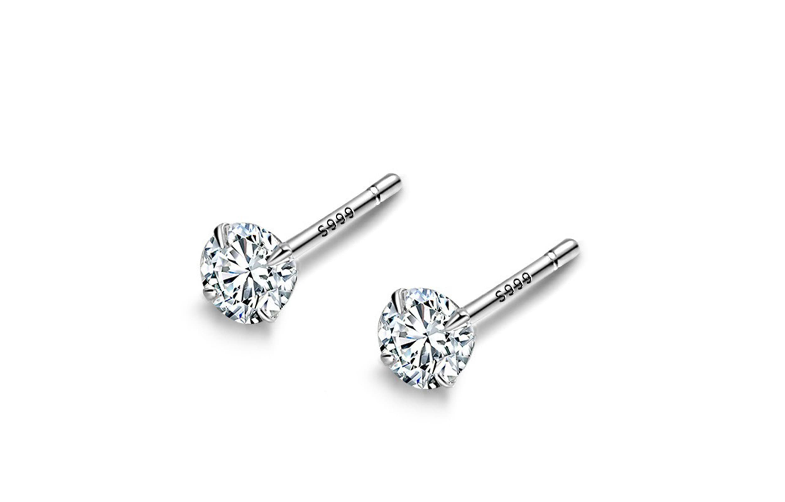 Серьги-гвоздики ERROR из стерлингового серебра унисекс