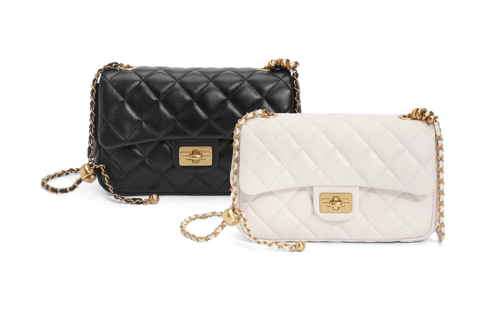 Большие женские сумки через плечо BELLE из овчины