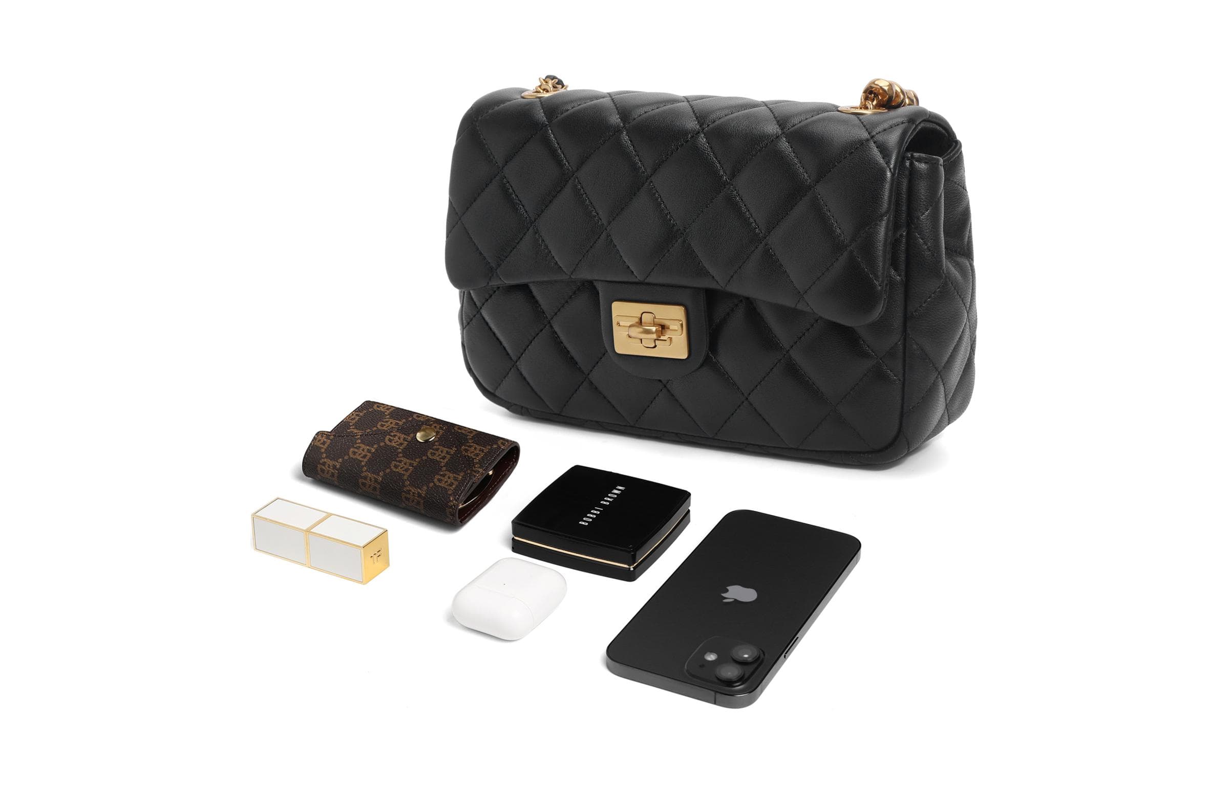 Большие женские сумки через плечо BELLE из овчины