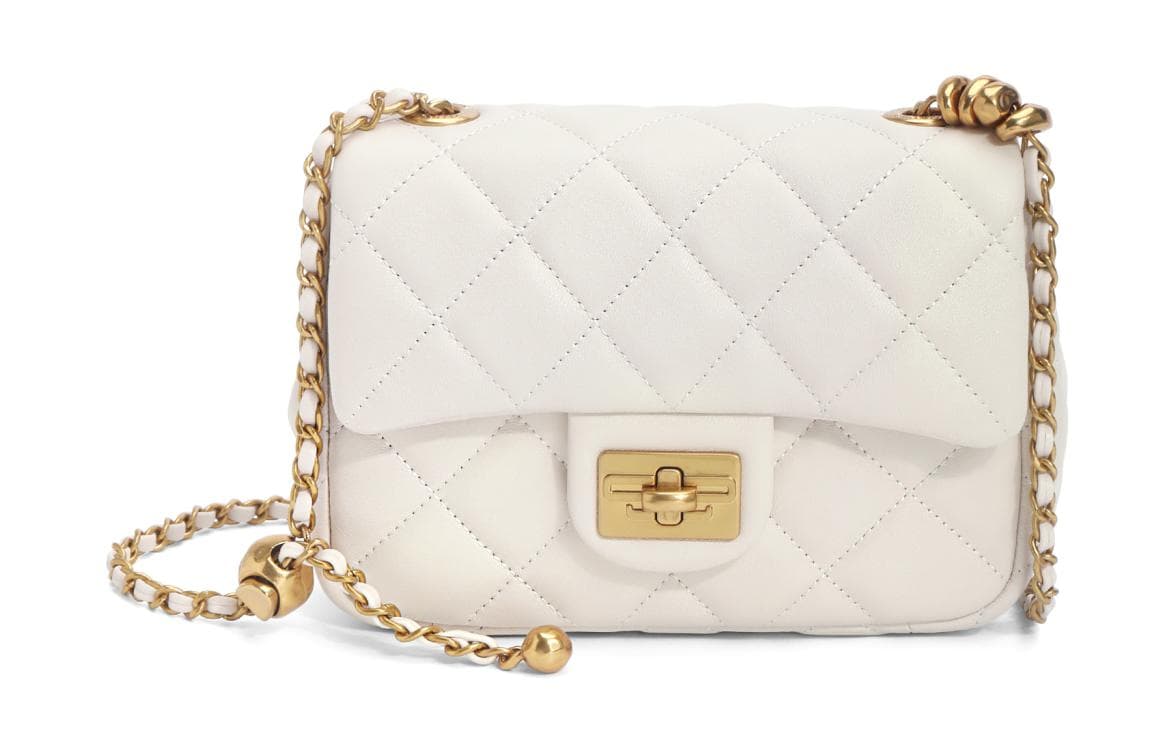 BELLE Sheepskin Crossbody Bags Small Women's