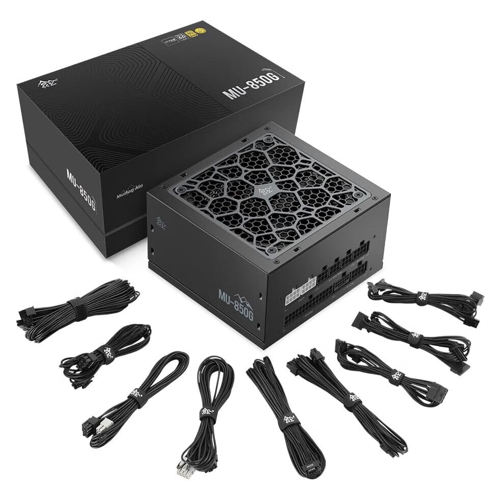 COLORFUL Kunlun MU750W 850W 80 Plus 3.0 Модульные блоки питания с золотым сертификатом