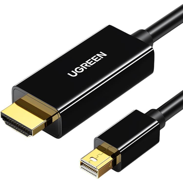 Бесшовный дисплей UGREEN 1,5 м 3 м MiniDP с HDMI 4K с портом DisplayPort и портом Thunderbolt для внешних соединительных кабелей