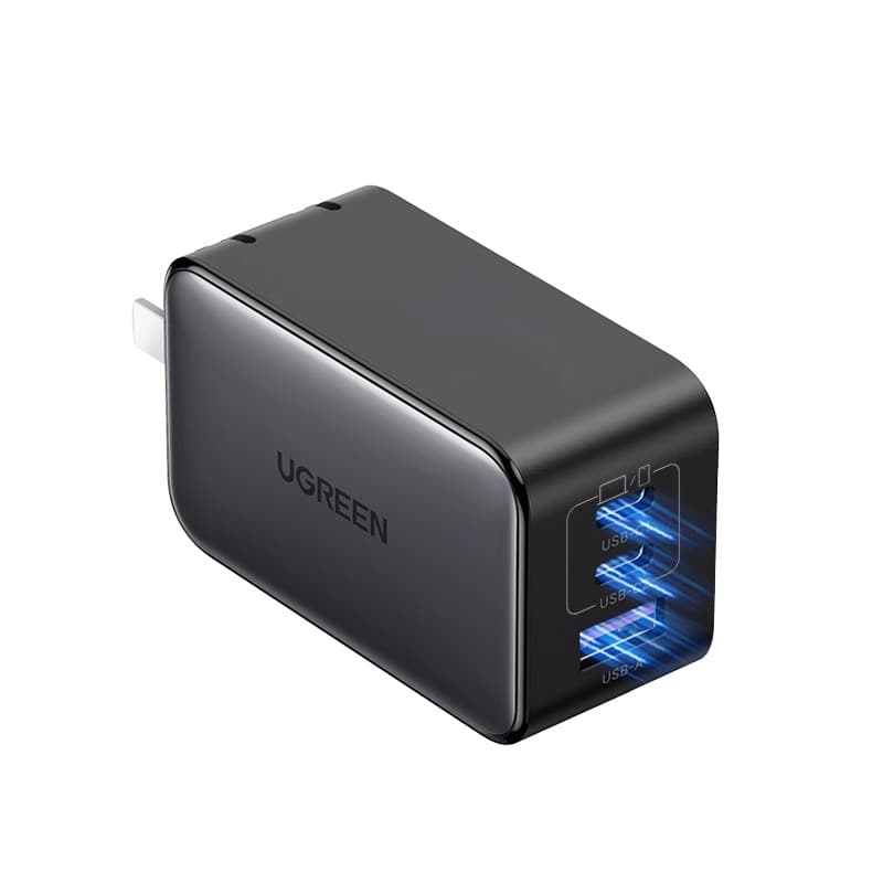 UGREEN X552 65 Вт GaN Charger PD Адаптер быстрой зарядки Совместимость с Apple, Huawei, Millet, Lenovo