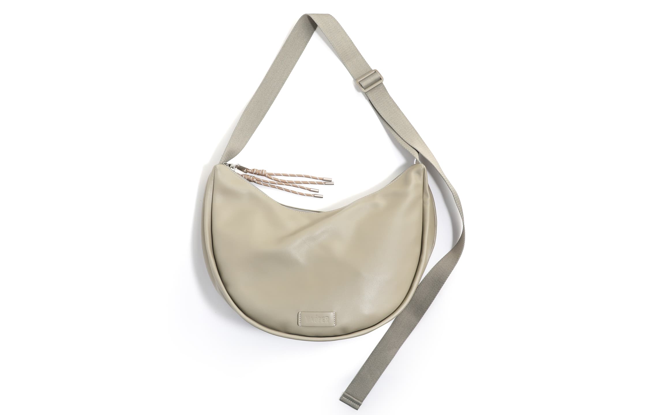 Сумка для пельменей VAOPER PU, сумка через плечо, средняя, ​​унисекс, черный/хаки/розовый