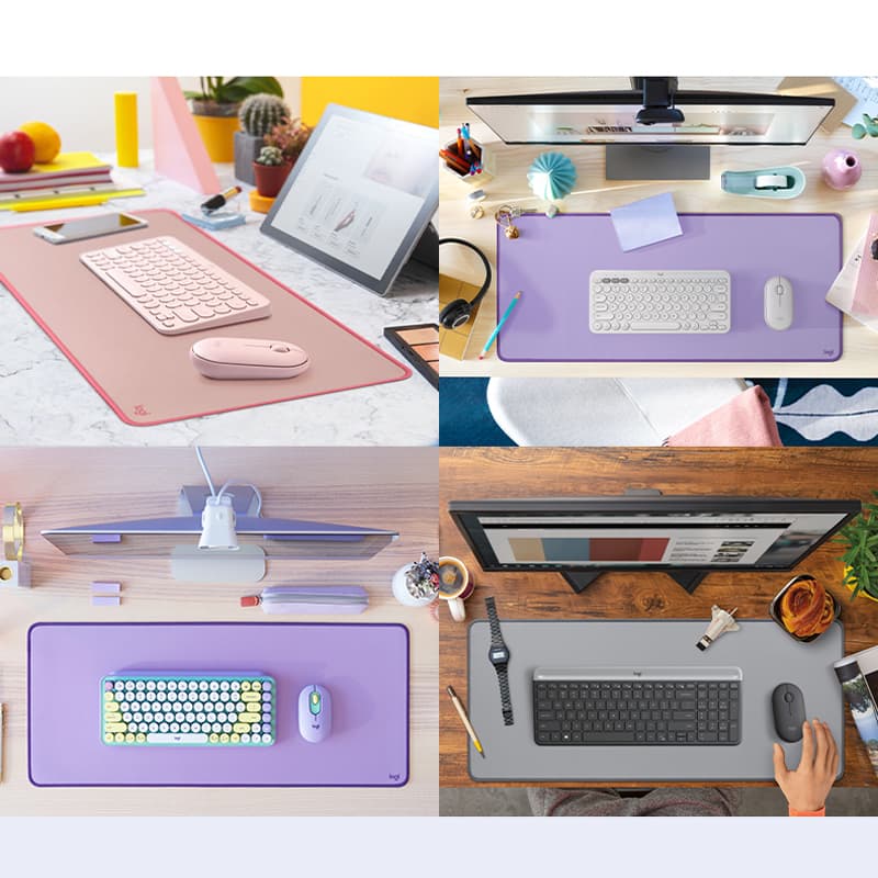 Настольный коврик Logitech Rubber STUDIO Collection Коврики для мыши