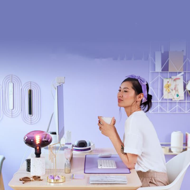 Настольный коврик Logitech Rubber STUDIO Collection Коврики для мыши