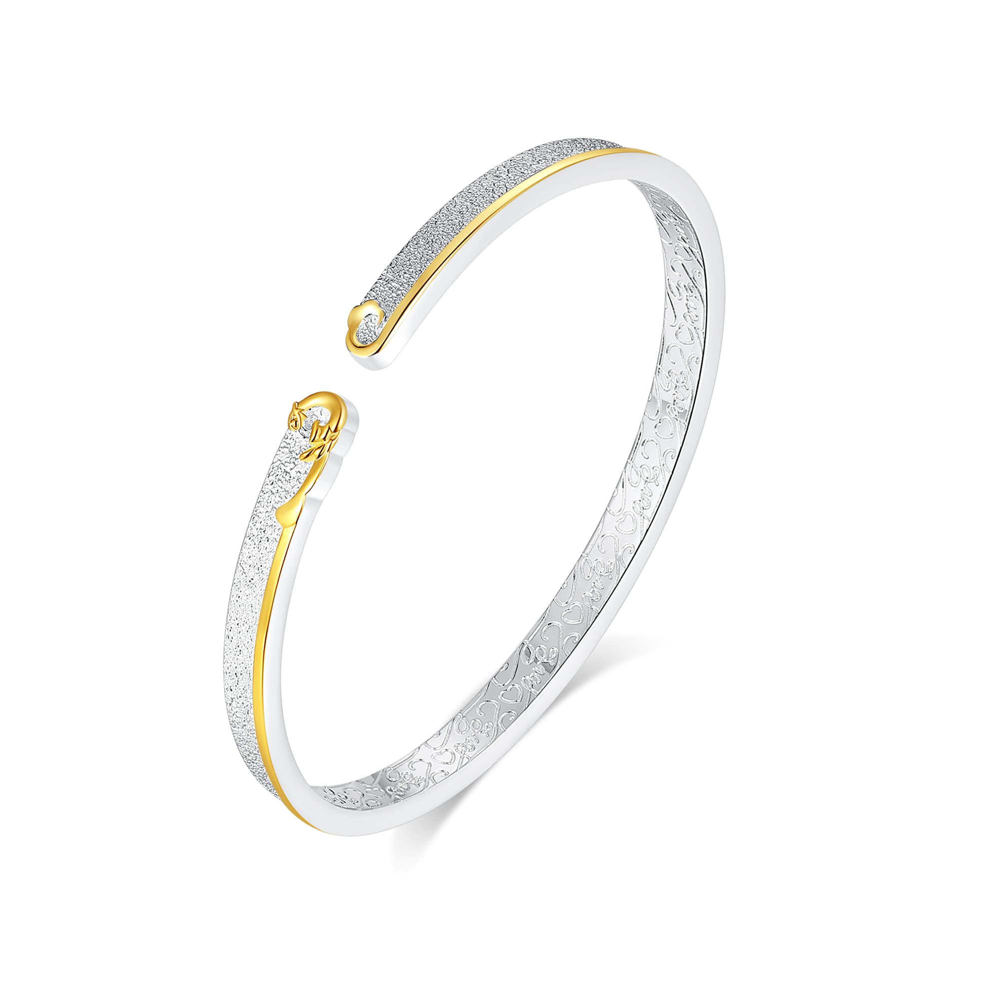 Женские браслеты Lao Feng Xiang из стерлингового серебра 999 пробы