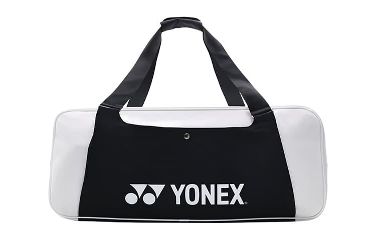 Тканевая спортивная сумка YONEX унисекс, черный, белый цвет