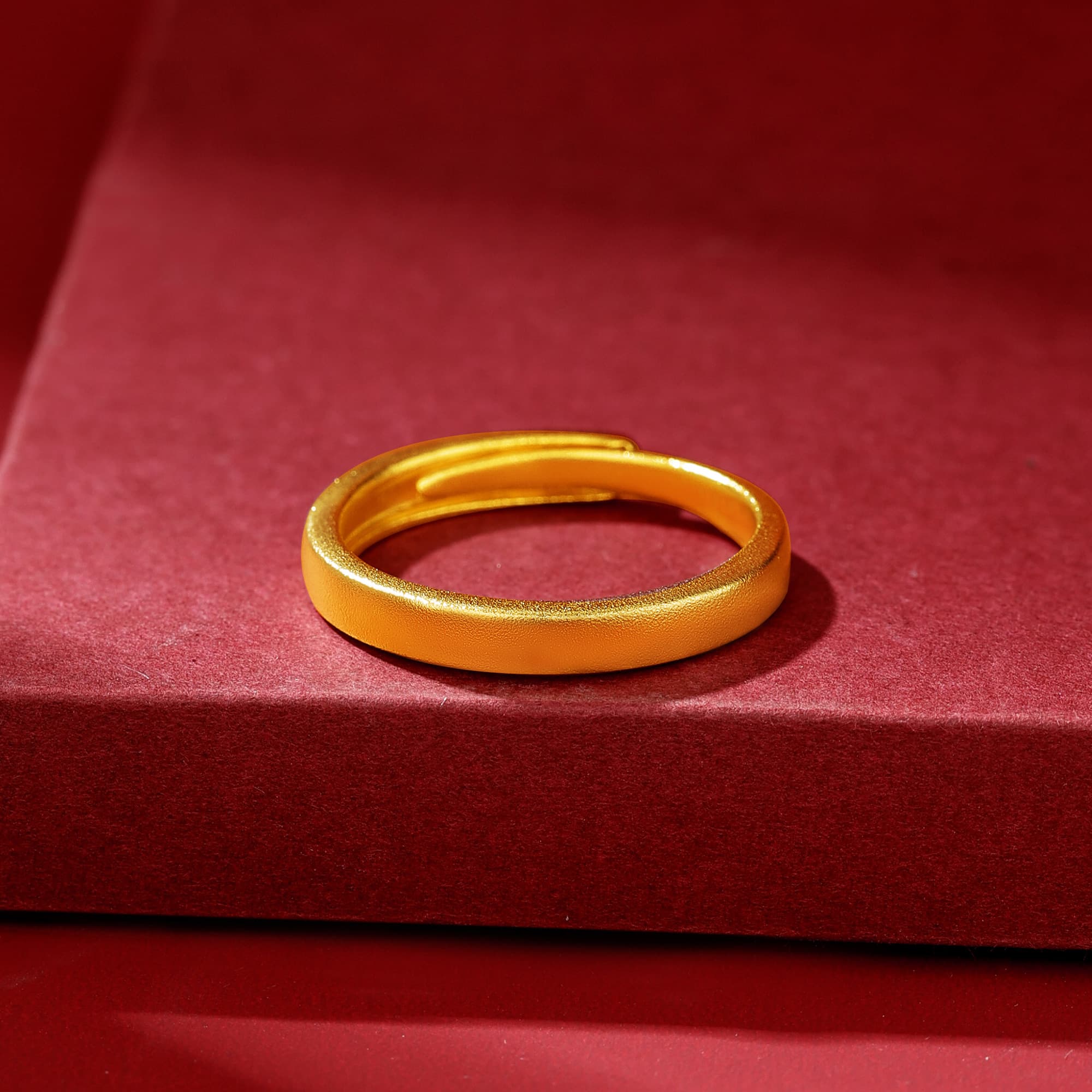 Кольца из тонкого серебра 999 пробы Lao Feng Xiang унисекс