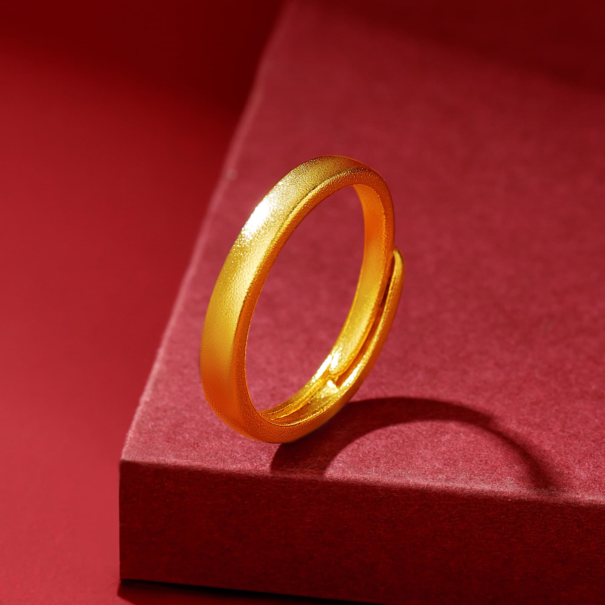 Кольца из тонкого серебра 999 пробы Lao Feng Xiang унисекс