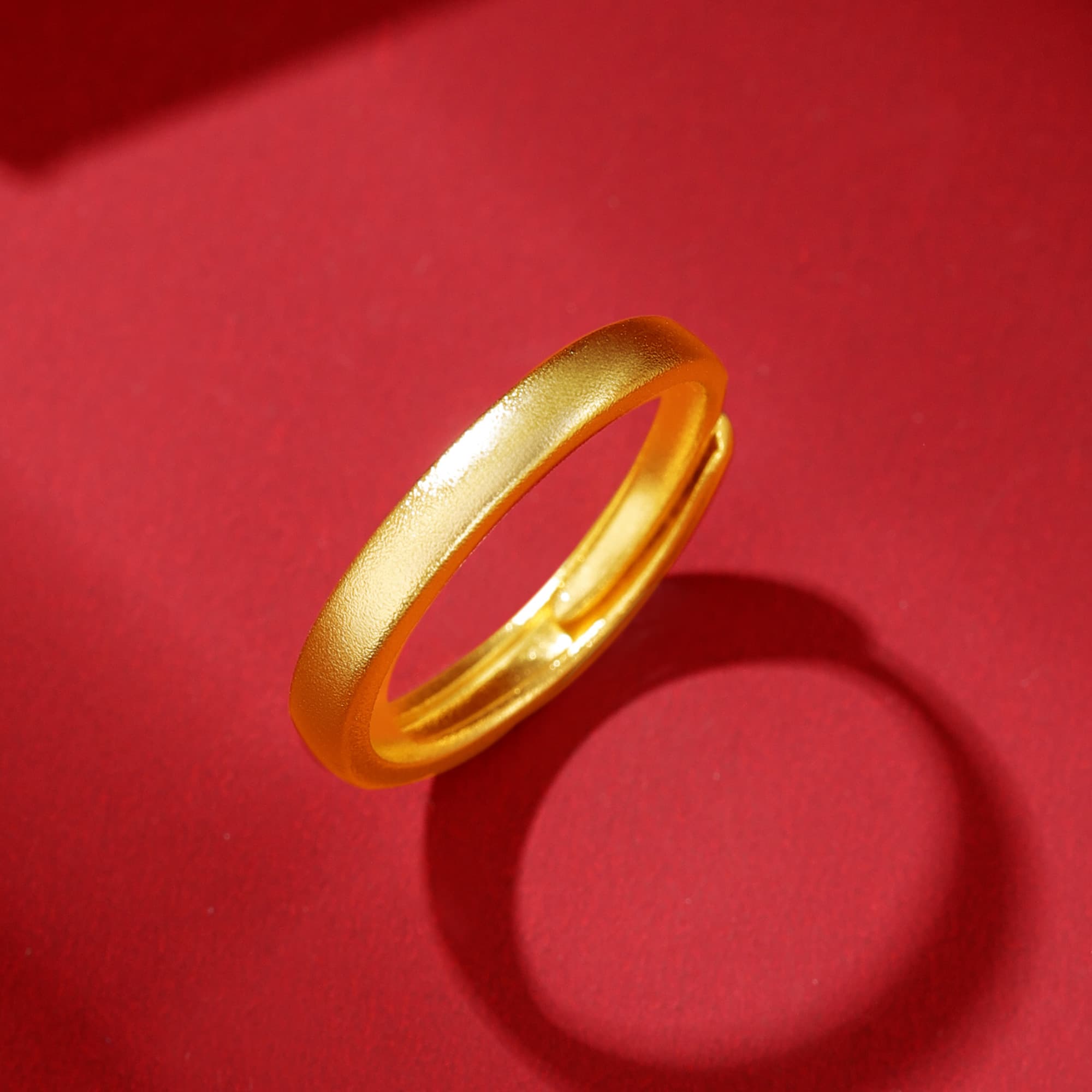 Кольца из тонкого серебра 999 пробы Lao Feng Xiang унисекс