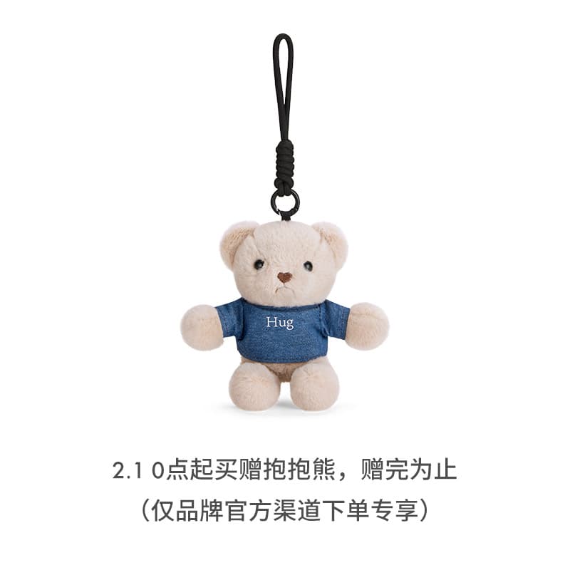 CHARLES&KEITH Тканевые сумки через плечо Трубы Жен. Темно-джинсовый Синий/Коричневый Чайно-коричневый