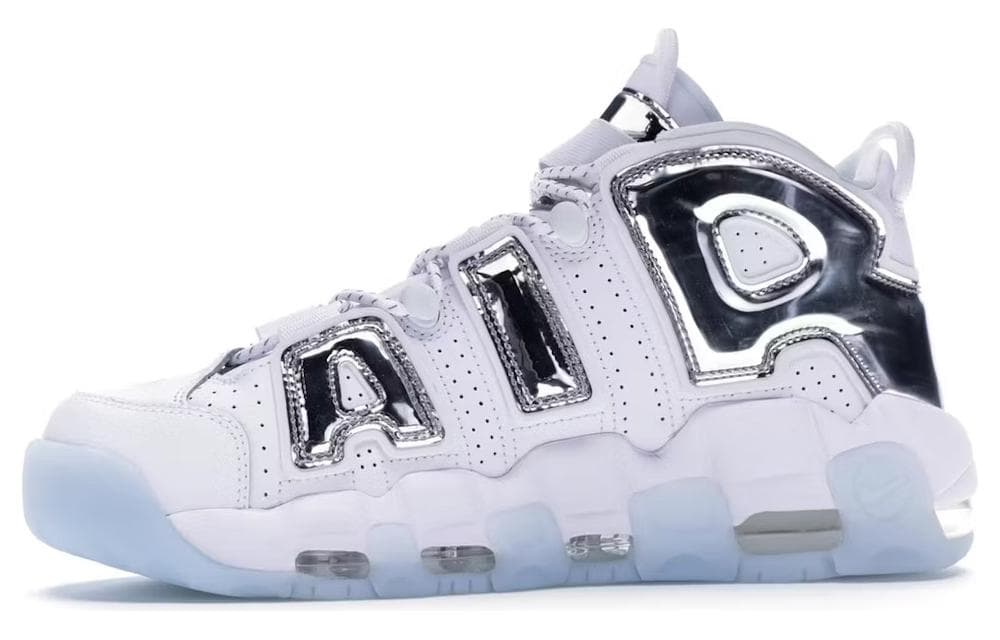 Nike Air More Uptempo Chrome White Women's