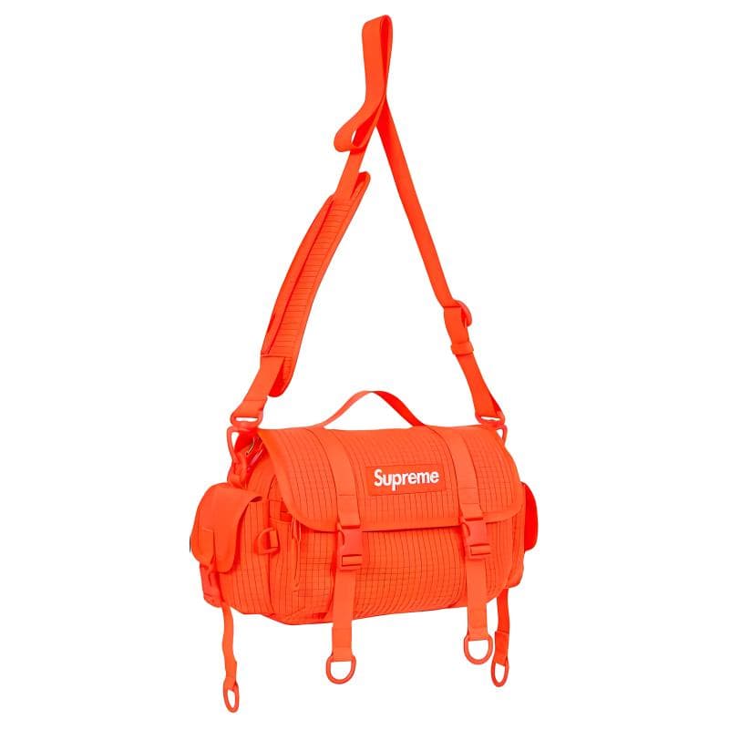 Нейлоновая дорожная сумка Supreme 500D Cordura® унисекс оранжевого цвета
