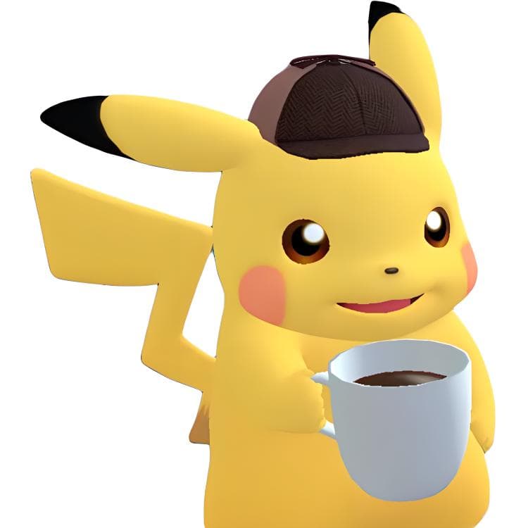 SWITCH Детектив Пикачу Молния возвращается Игровое программное обеспечение Текст Приключение Тайна