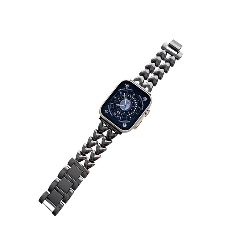 Ремешок Akkerds, совместимый с Apple, металлический IWatch S11/S10/S9/8/7/6/5/SE/Ultra 180 мм 46 циферблат часов