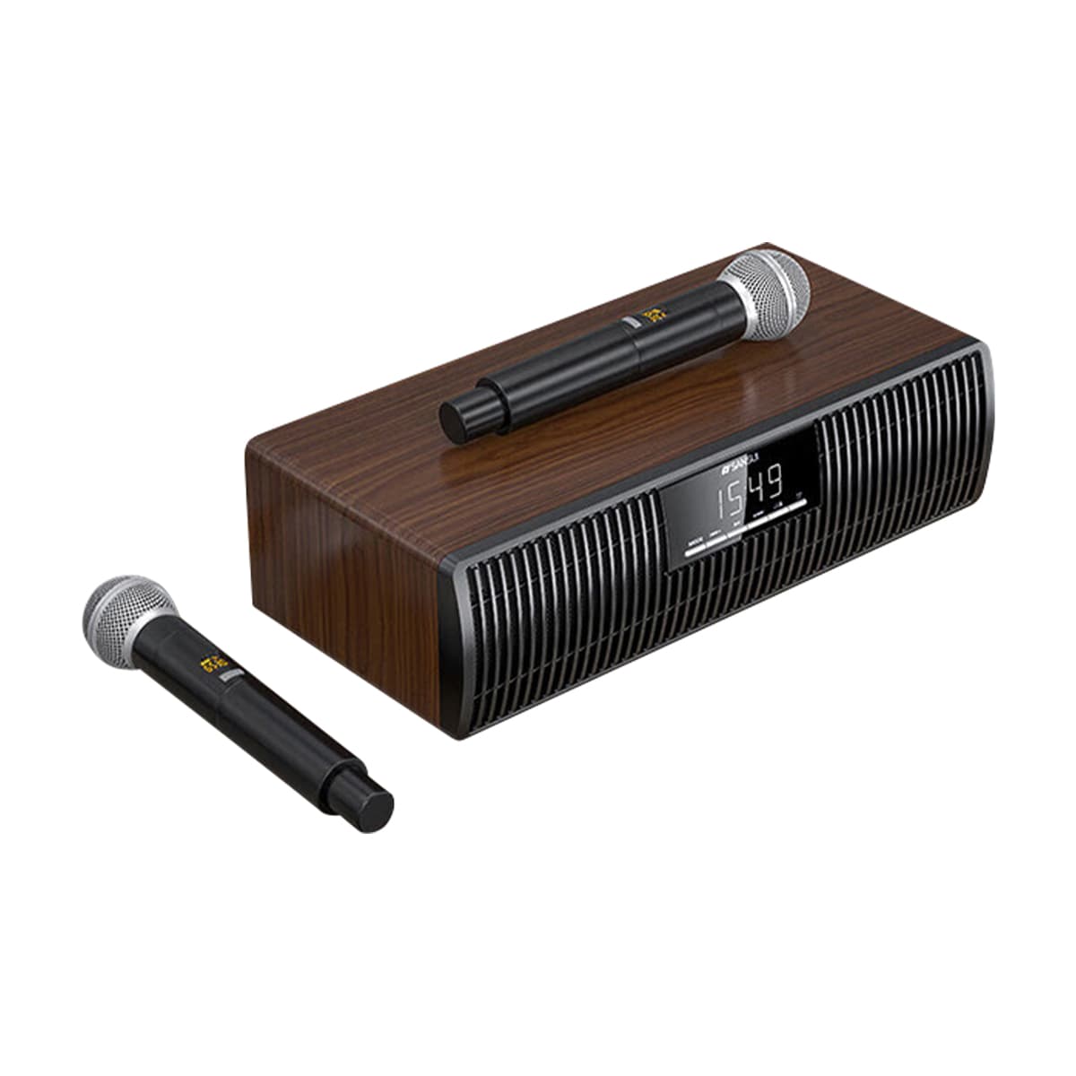 Колонки SANSUI T59 Heavy Bass, домашний КТВ, беспроводной микрофон с дистанционным управлением, динамик для караоке-ТВ для гостиной