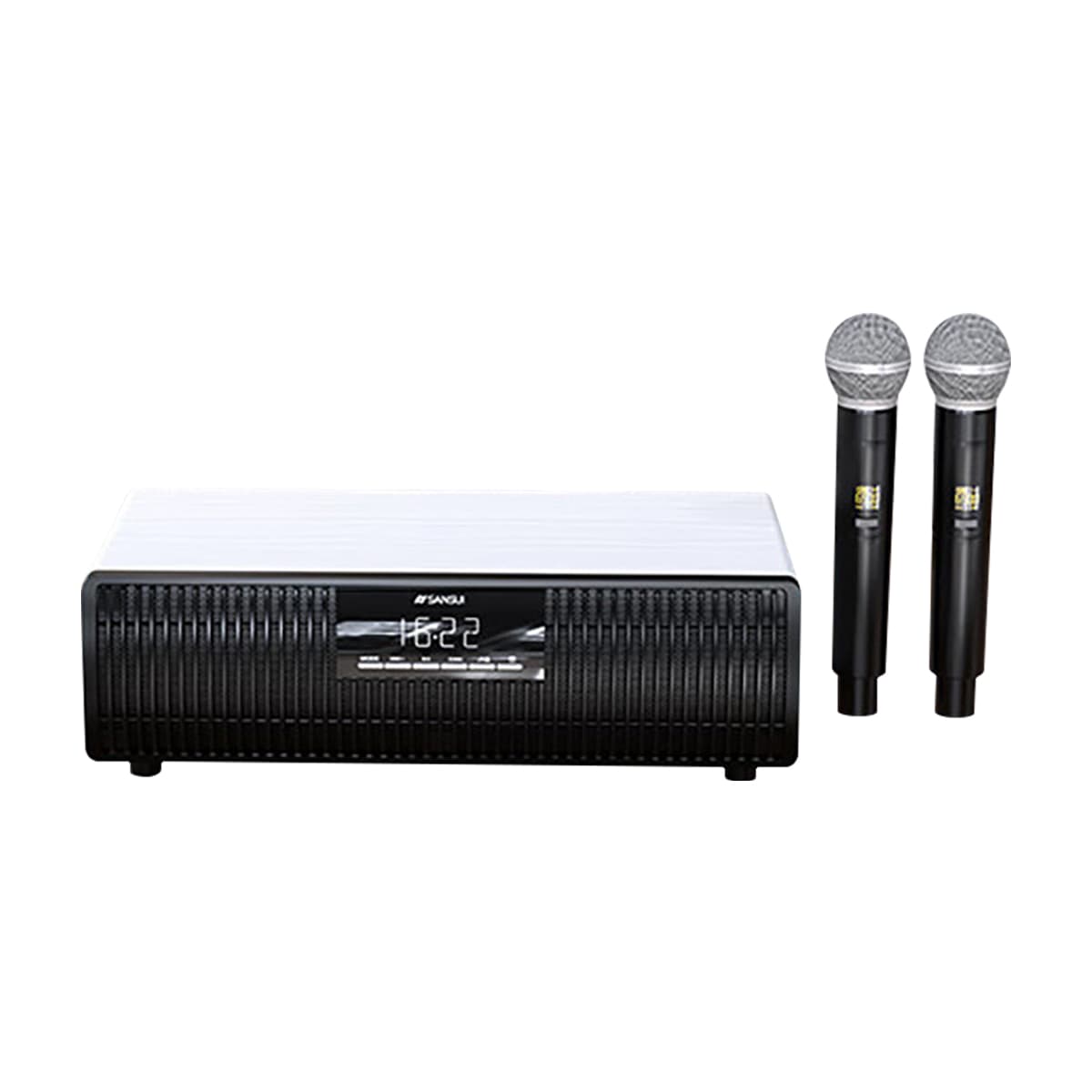 Колонки SANSUI T59 Heavy Bass, домашний КТВ, беспроводной микрофон с дистанционным управлением, динамик для караоке-ТВ для гостиной