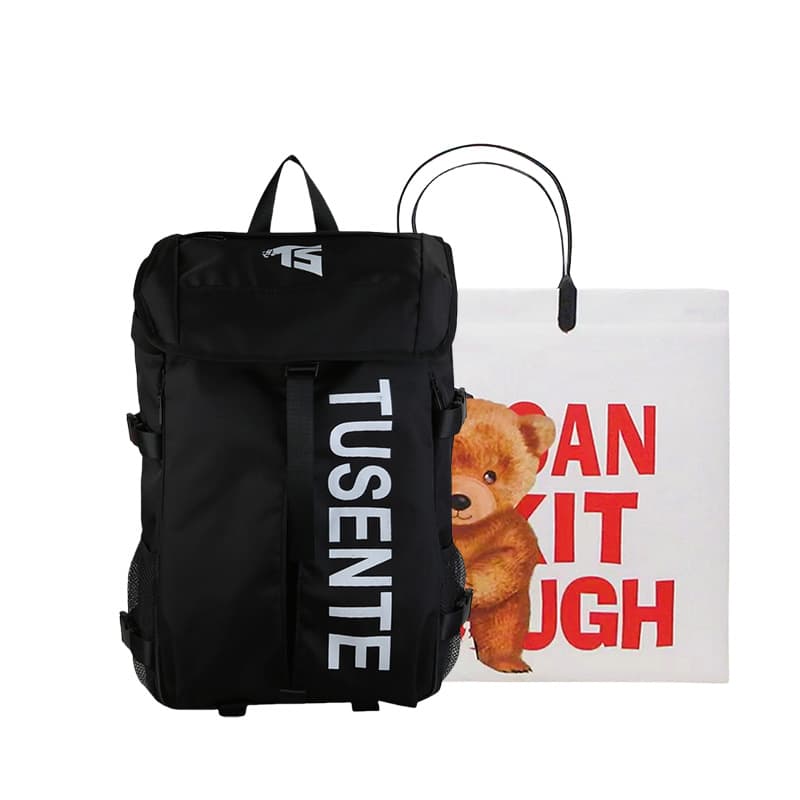 Рюкзак Worm's Home Oxford Regular унисекс, красный/серый/черный