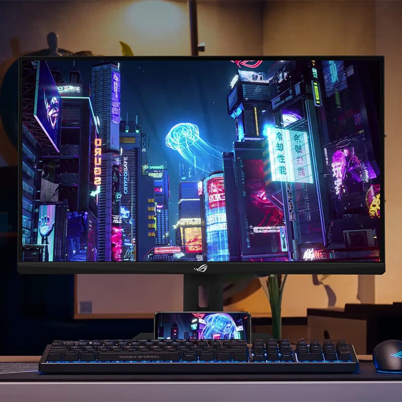 ASUS XG27ACS 27-дюймовая IPS-панель, время отклика 1 мс, мониторы 2K Esports, совместимые с HDR400