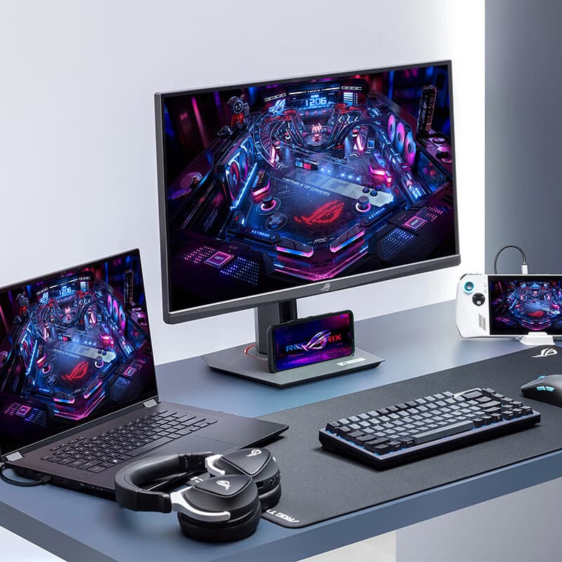 ASUS XG27ACS 27-дюймовая IPS-панель, время отклика 1 мс, мониторы 2K Esports, совместимые с HDR400