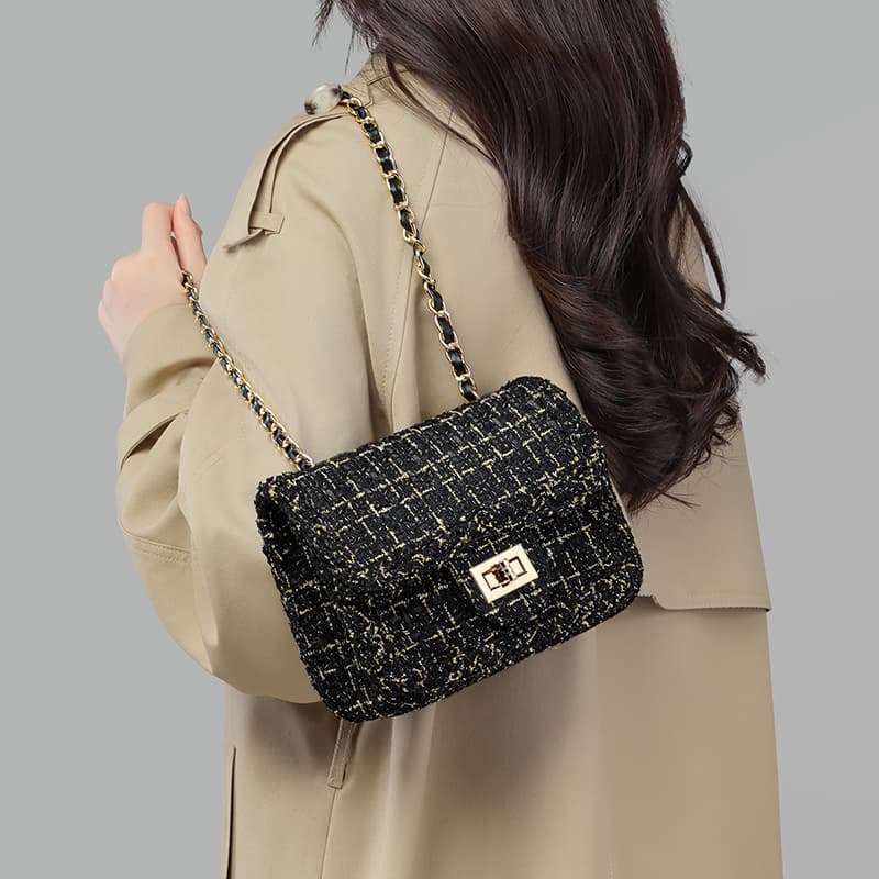 C°BANNER Тканевая сумка через плечо, сумка через плечо, обычная женская белая/черная