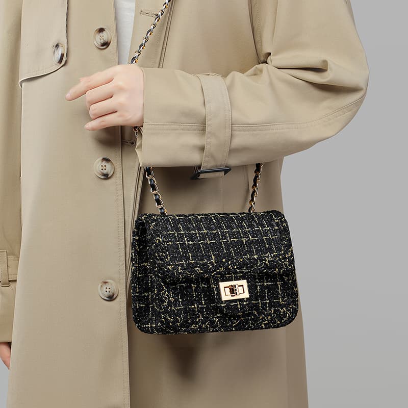 C°BANNER Тканевая сумка через плечо, сумка через плечо, обычная женская белая/черная