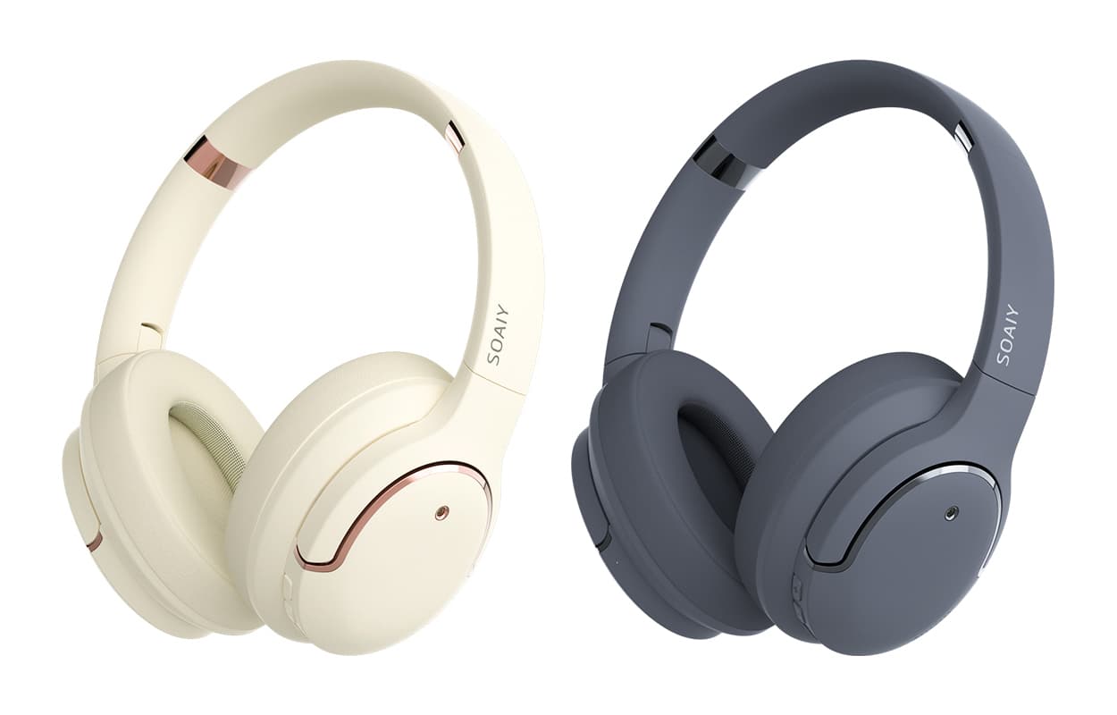 SOAIY SE2 Bluetooth 5.4 с длительным временем автономной работы, пространственный звук, сотовый телефон, компьютер, полноразмерные наушники