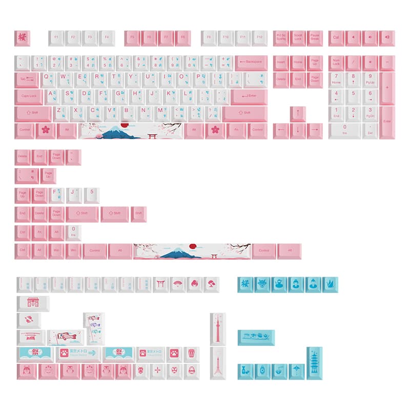 ЕСТЬ колпачки для клавиш