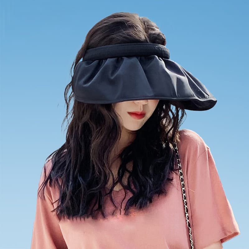 TUCANO полиэстеровые солнцезащитные шляпы женские однотонные повязки на голову двойного назначения