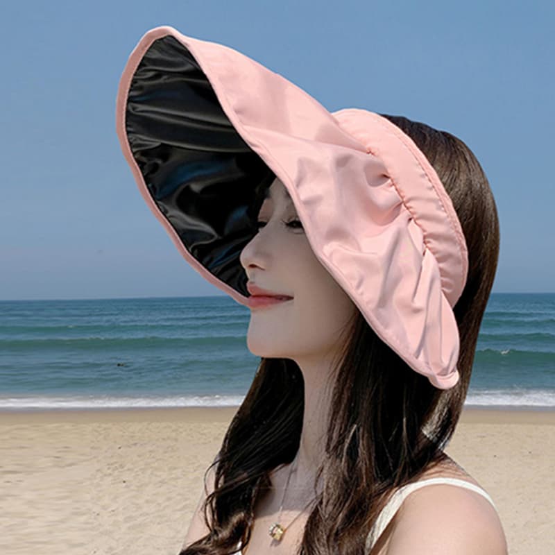 TUCANO полиэстеровые солнцезащитные шляпы женские однотонные повязки на голову двойного назначения