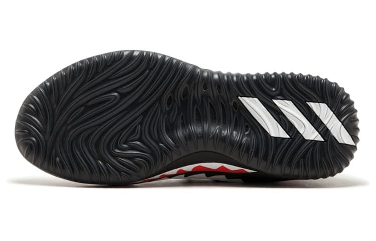 Кроссовки Adidas X Bape Dame4 'Red Shark Abc Camo'