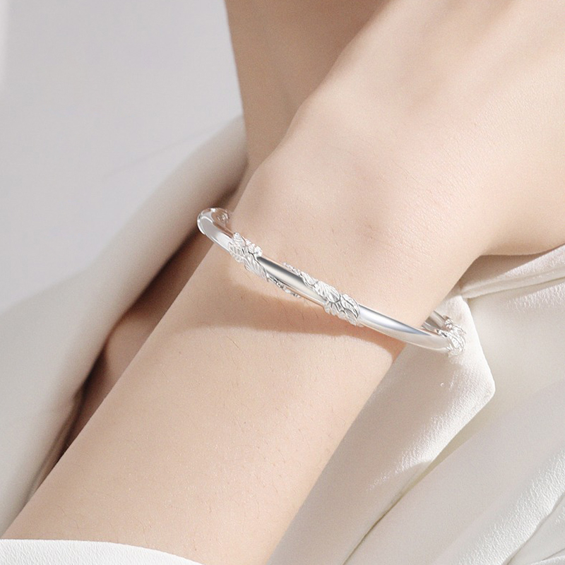 Женские браслеты из стерлингового серебра 7 ℃