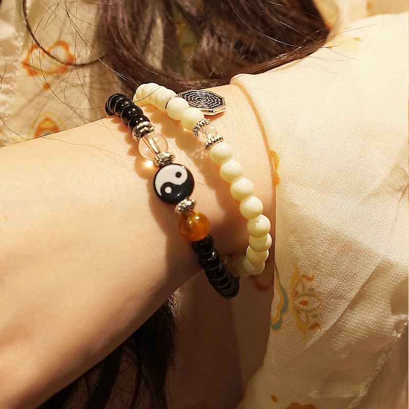 HUISHI Деревянные браслеты унисекс