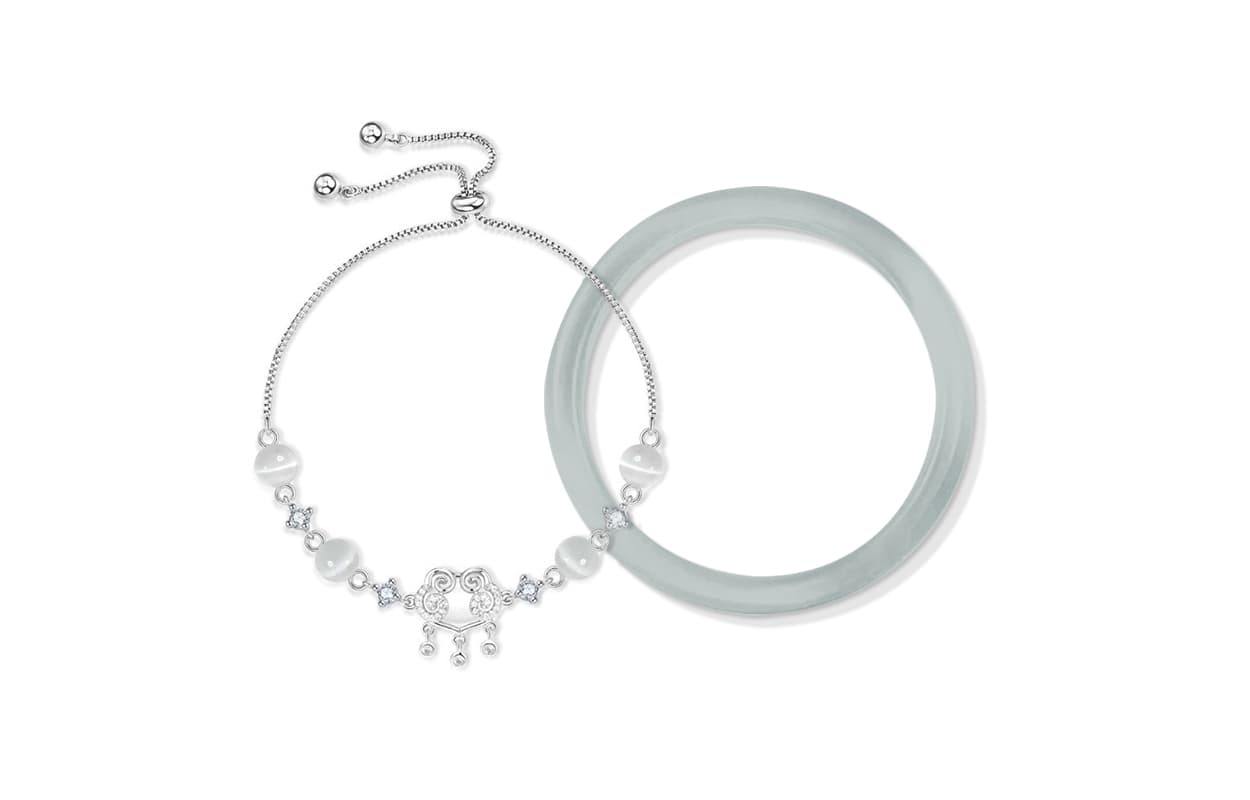 Женские браслеты Inkopper с цветной глазурью