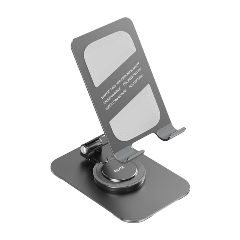 ROCK Phone Stands Metal Base Thickened For Stability And Ease Of Storage And Transport ROCK RPH1003 Phone Stand
