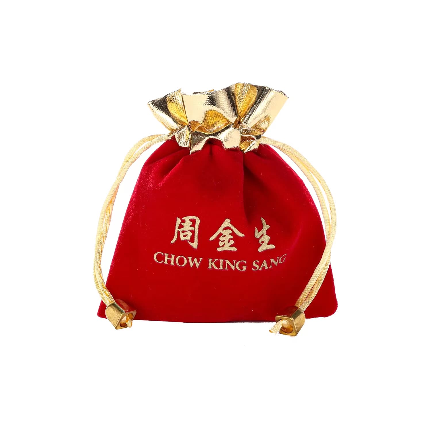 CHOW KING SANG Золотой унисекс