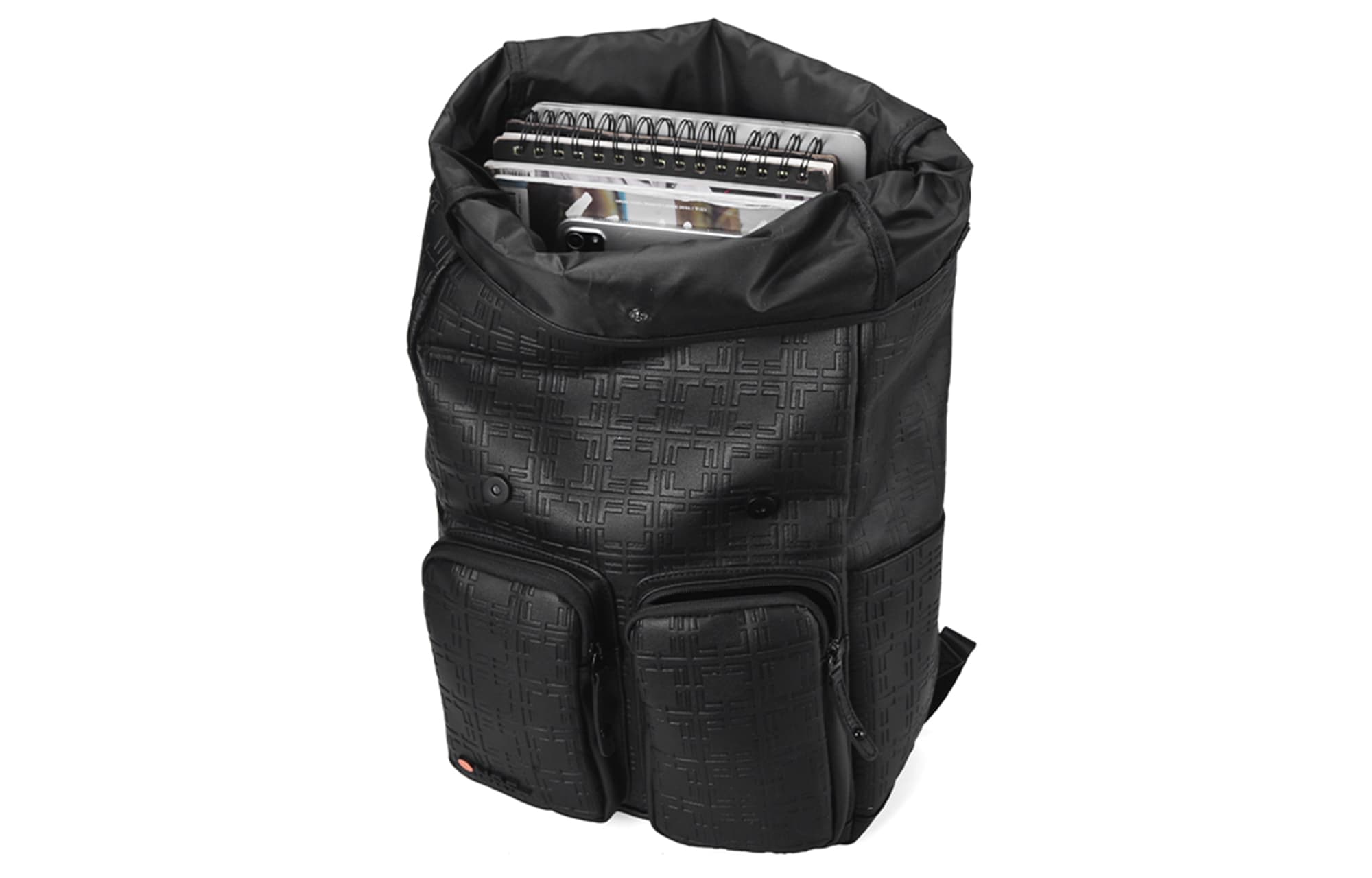 ONRF Полиэстеровая сумка для ноутбука Тубы унисекс Черная