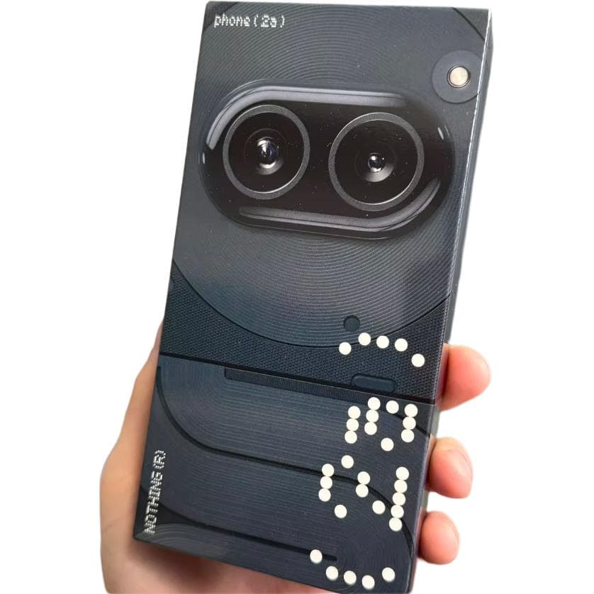 NOTHING Phone 2a Смарт-сотовый телефон с прозрачной задней панелью на базе Android