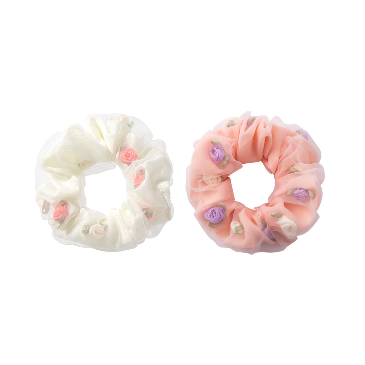 Женские тканевые резинки для волос ZANC, разные цвета