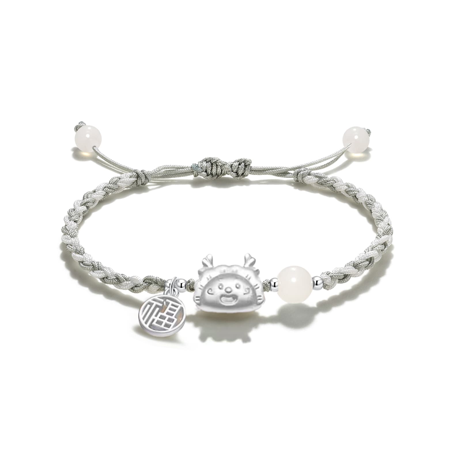 Браслеты с подвеской в ​​виде веревки Jodie & Kevin из стерлингового серебра 925 пробы унисекс